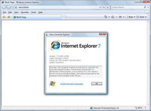 Internet Explorer 7