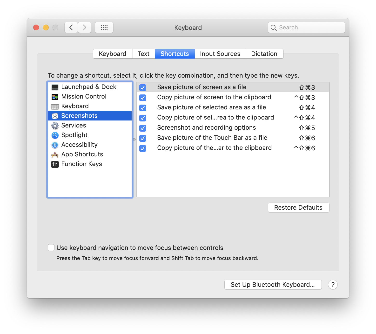 mac print screen shortcut